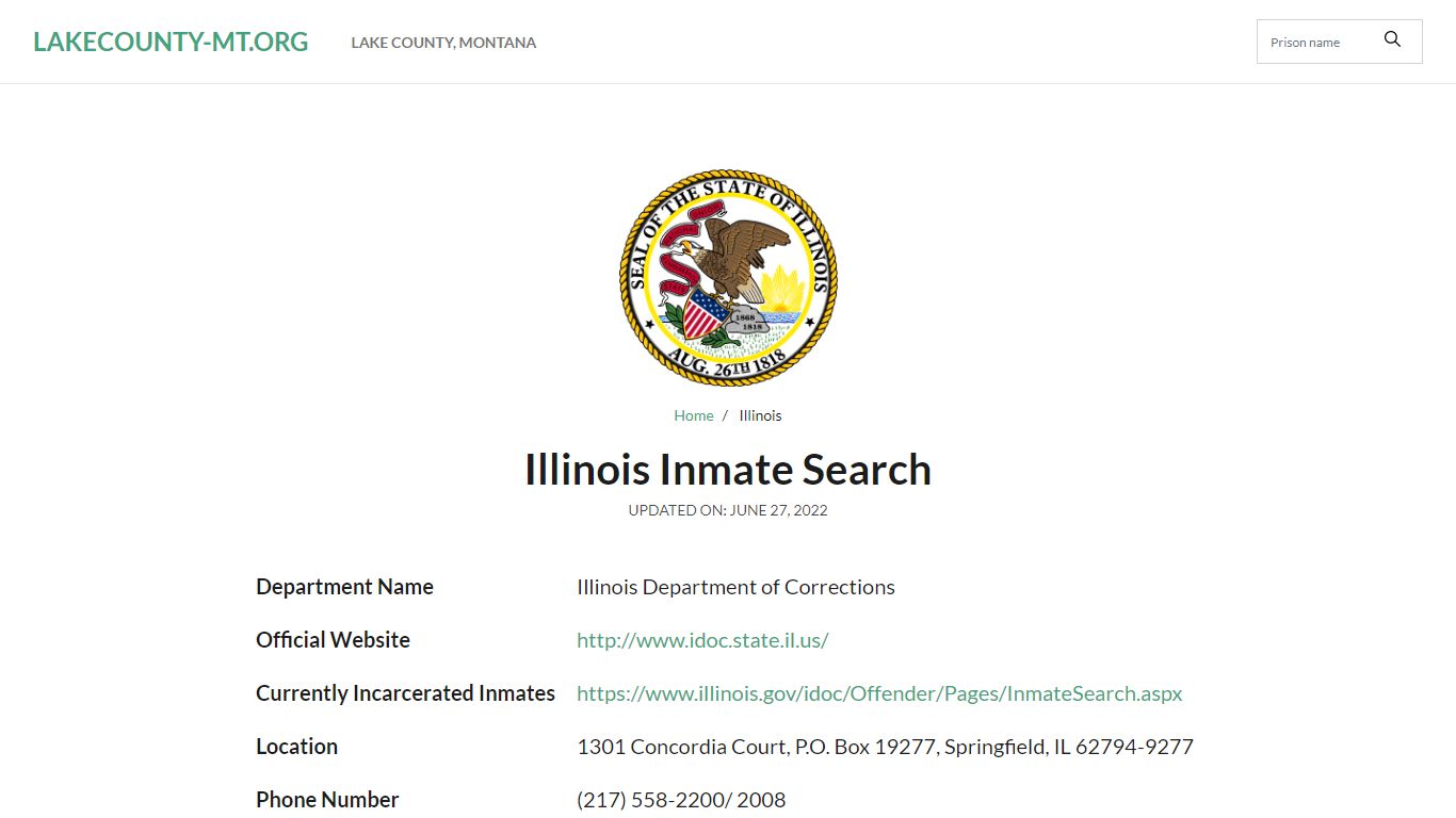 East Moline City Jail Inmate Search and Prison Information